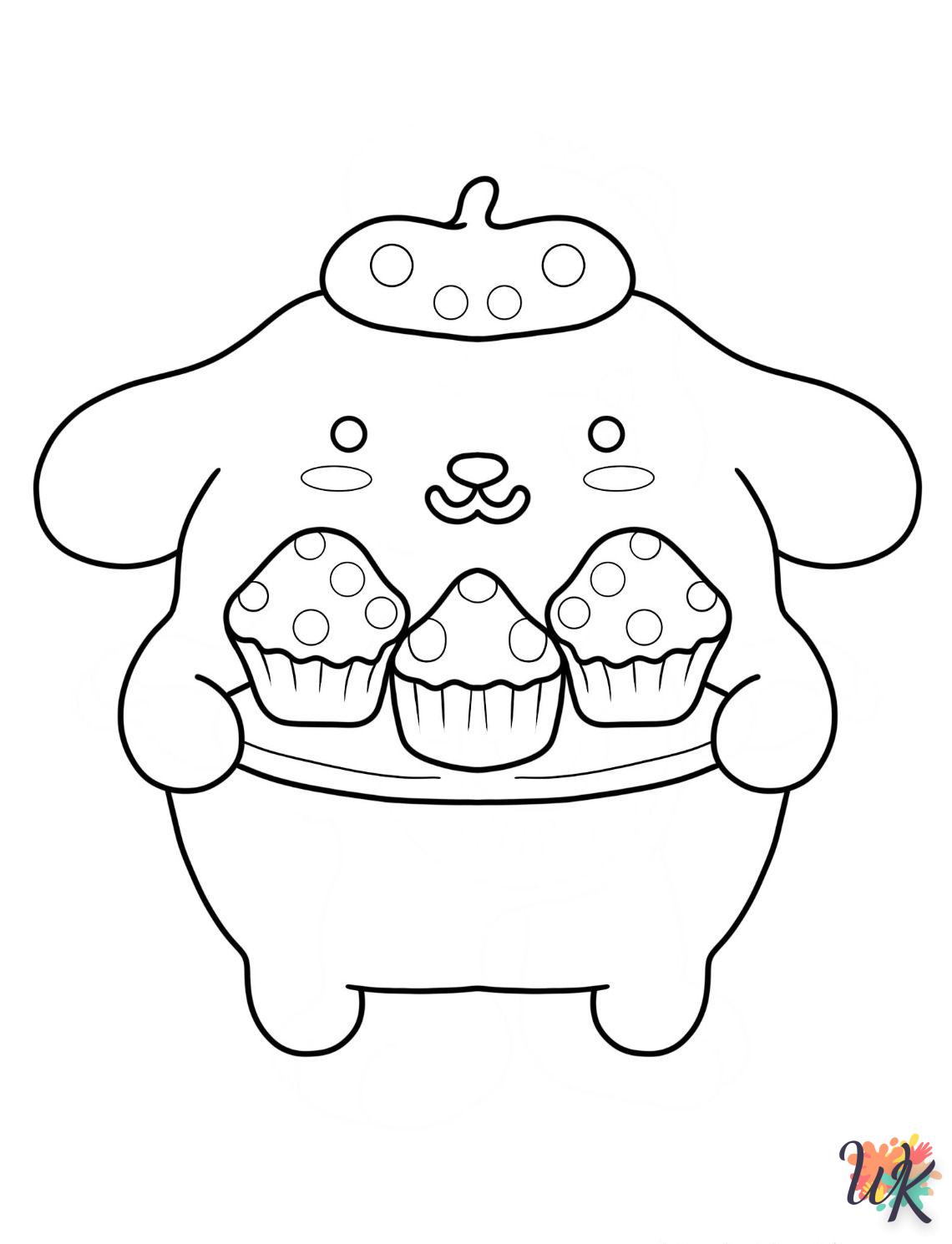 coloriage Pompompurin  a imprimer enfant 5 ans