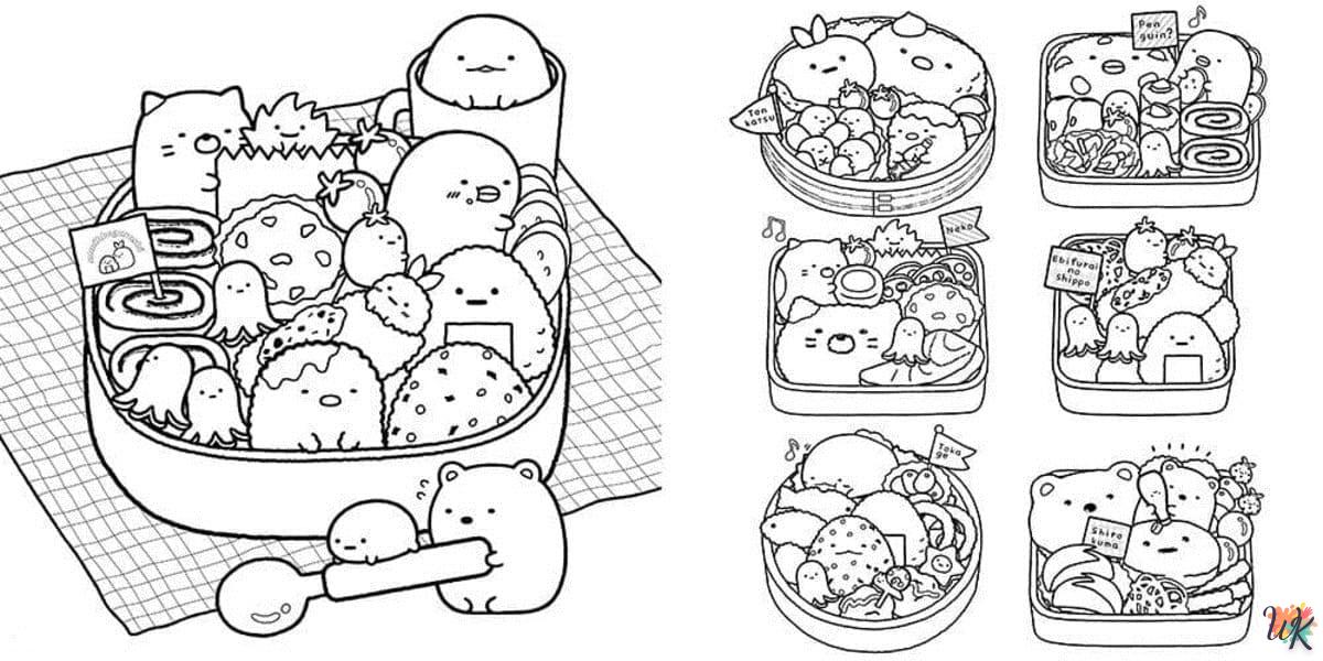 coloriage Sumikko Gurashi  à imprimer gratuitement