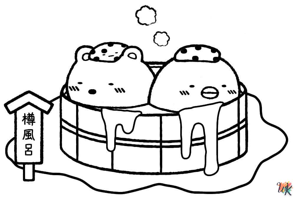 à imprimer coloriage Sumikko Gurashi