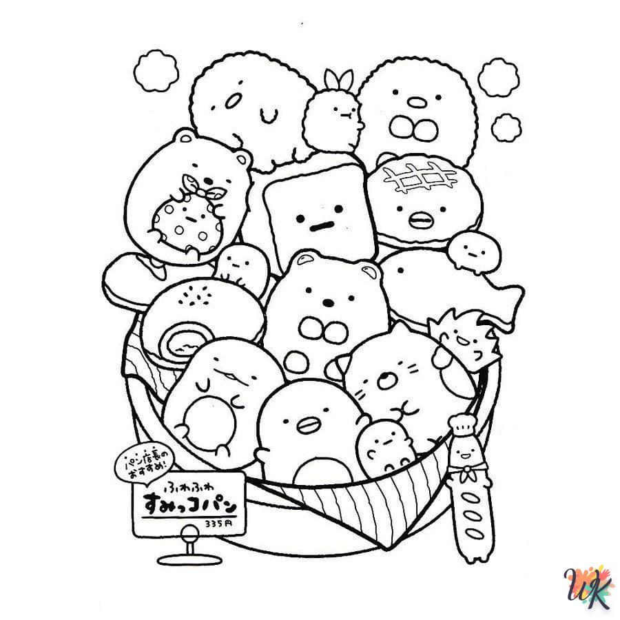 coloriage Sumikko Gurashi  pour enfant 1