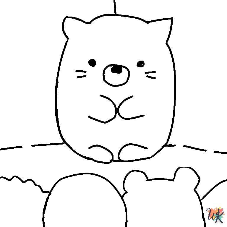 coloriage Sumikko Gurashi  en ligne avengers gratuit