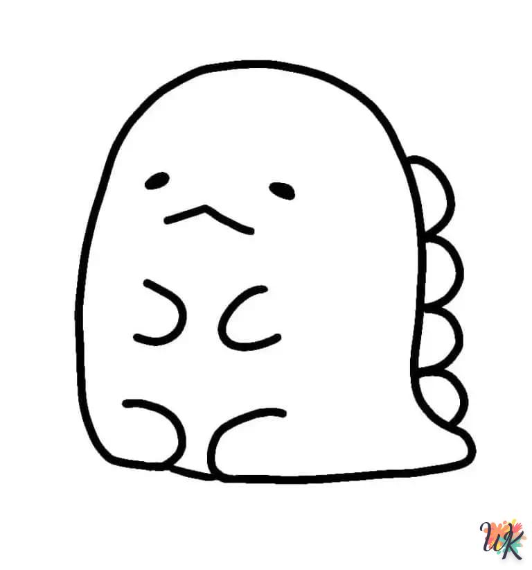 coloriage Sumikko Gurashi  en ligne à imprimer 2