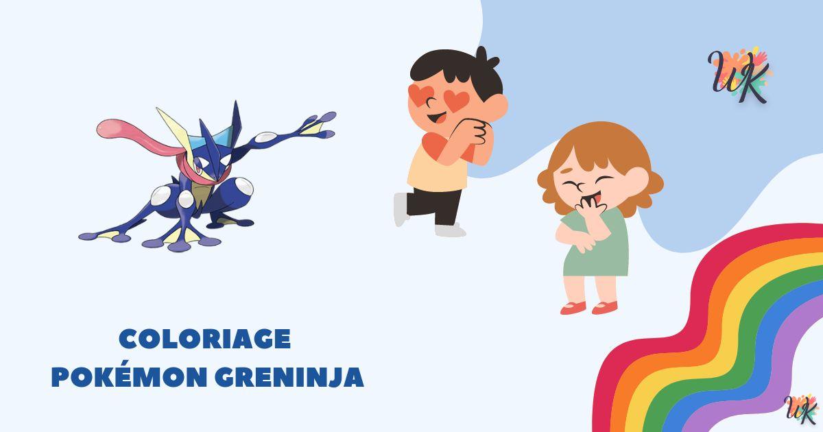Pokemon Malvorlagen Greninja Special kostenlos zum Ausdrucken