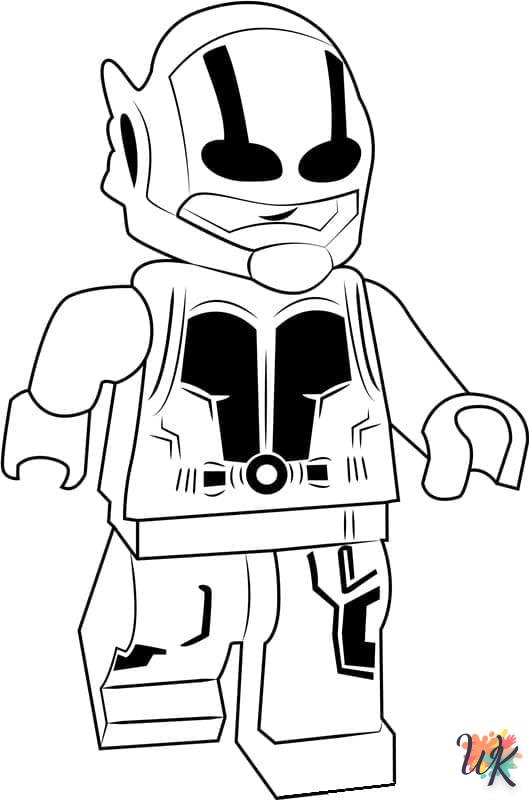 coloriage Ant Man  pour enfants à imprimer