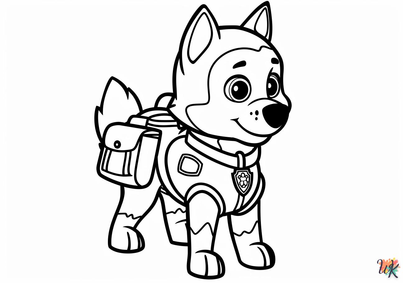 coloriage Chien  pour enfants 1