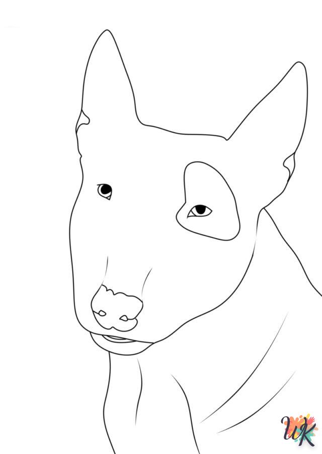 coloriage Chien  enfant à imprimer gratuit 1