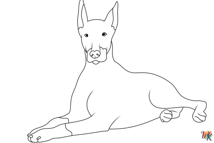 imprimer coloriage Chien