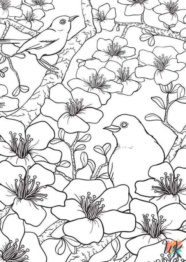 coloriage Fleurs  à colorier en ligne gratuit