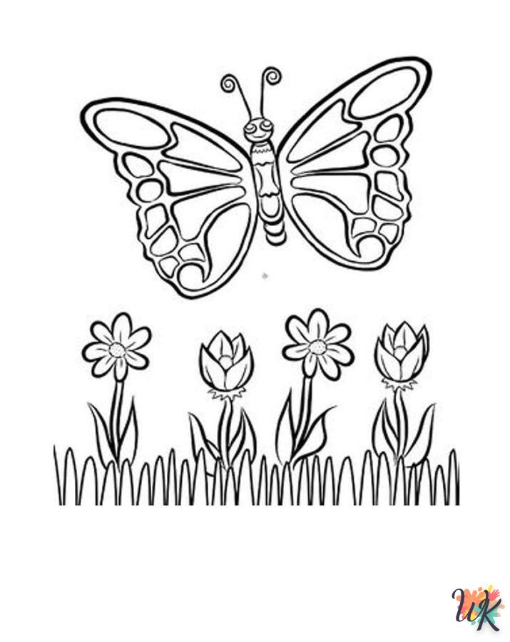 coloriage Fleurs  pour enfant de 6 ans 1