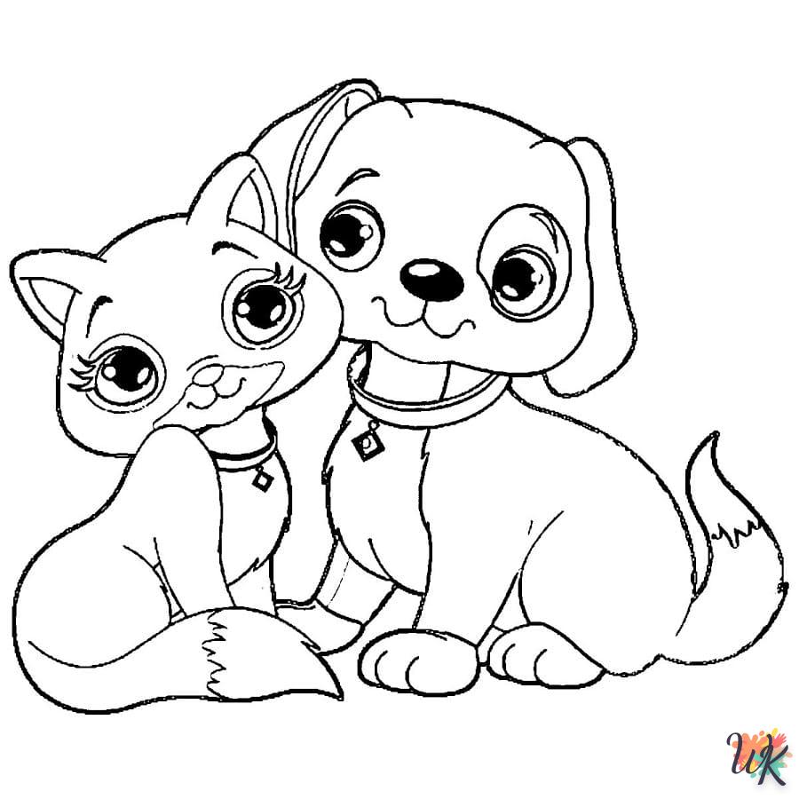 coloriage Kawaii  pour enfant de à imprimer