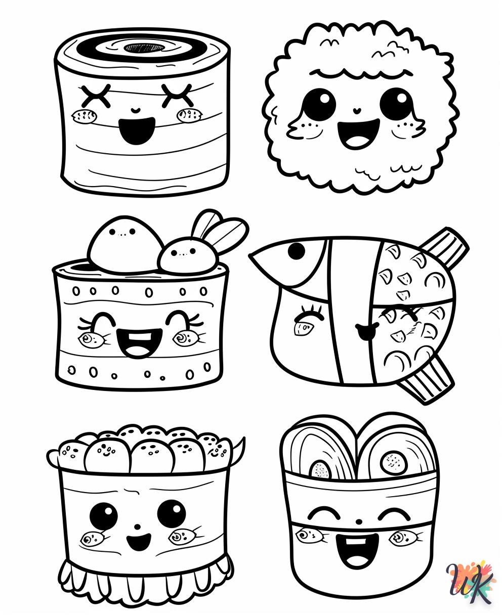 coloriage Kawaii  en ligne pour enfant