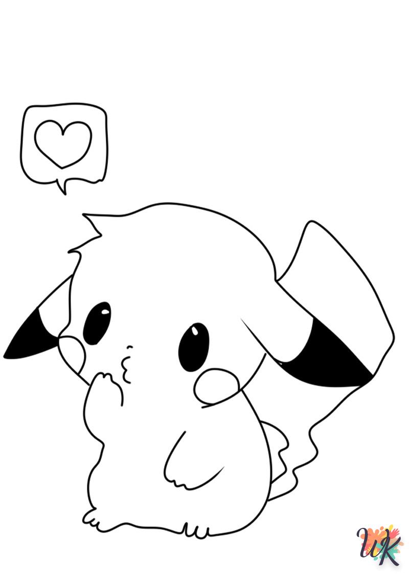 coloriage Kawaii  pour enfants à télécharger 2