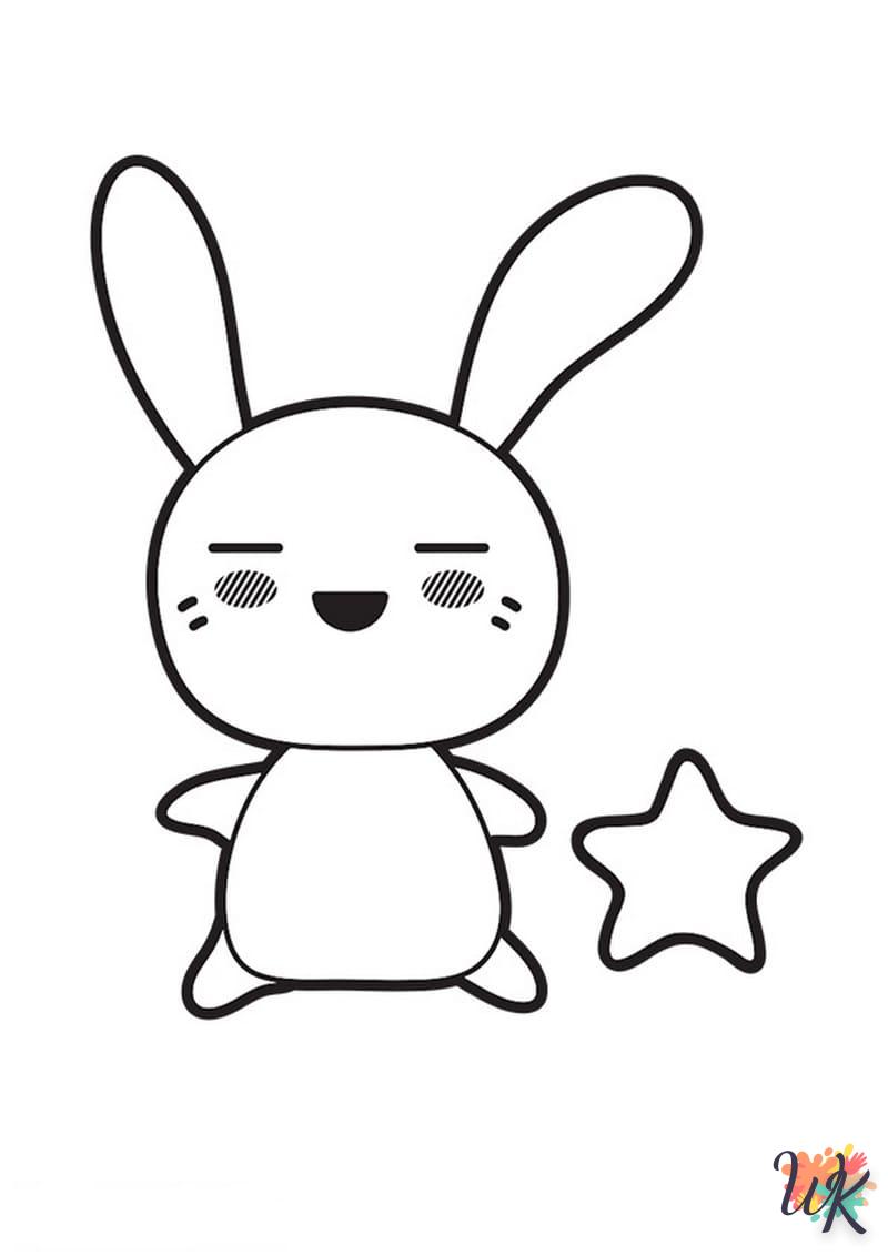 coloriage Kawaii  à imprimer gratuitement 1