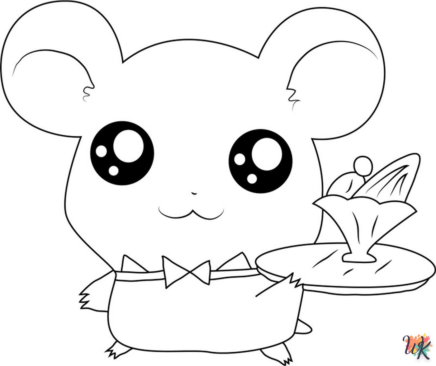 coloriage Kawaii  de pour enfants