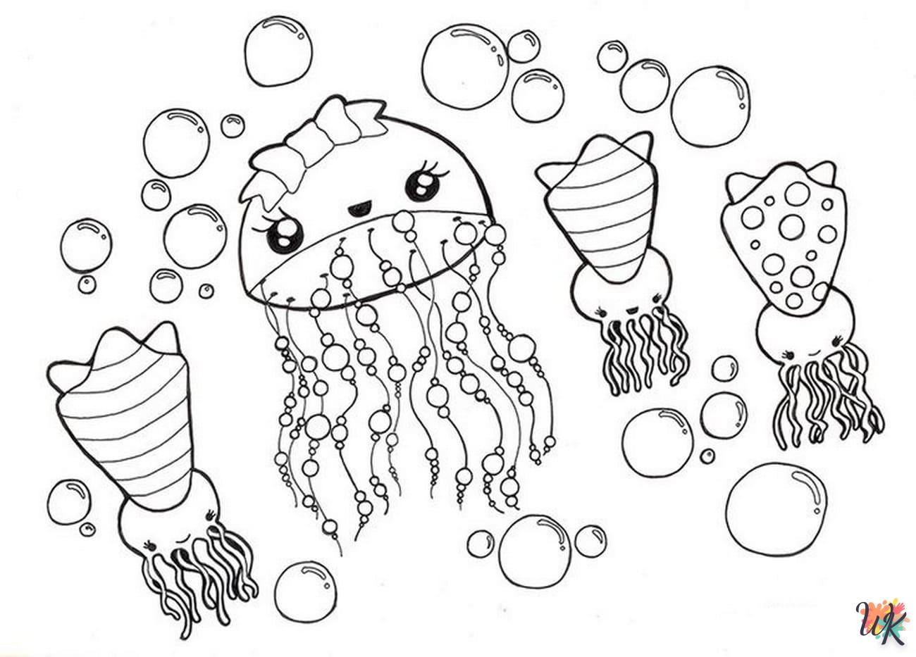 coloriage Kawaii  à imprimer a4 1