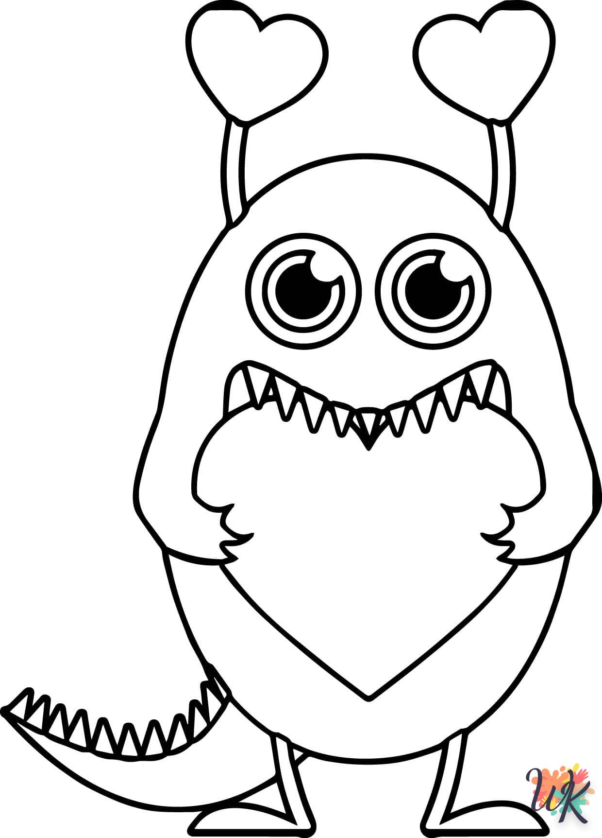 coloriage Kawaii  pour enfant gratuit