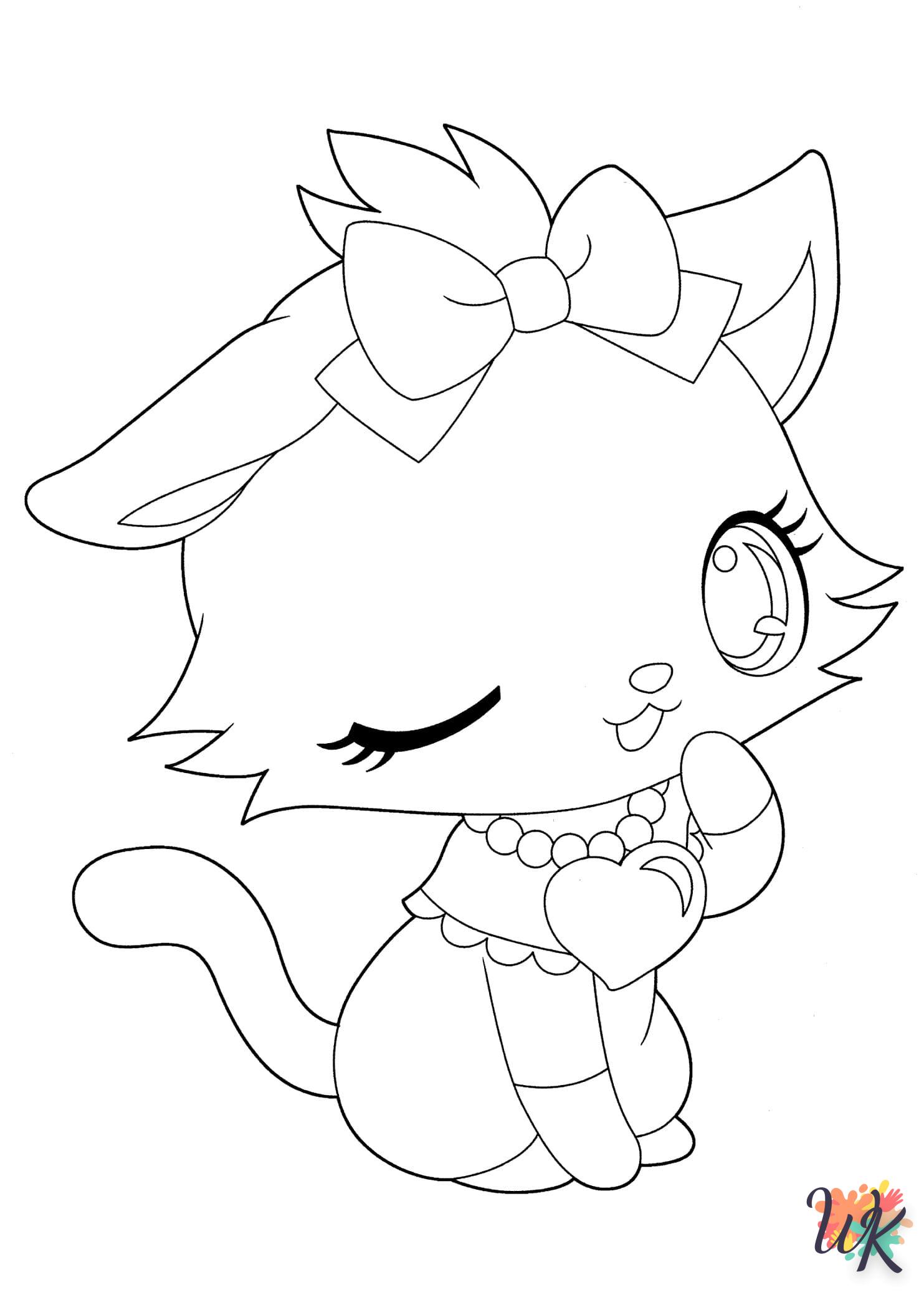 coloriage Kawaii  à colorier en ligne