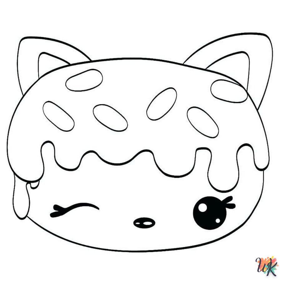 coloriage Kawaii  pour enfant à imprimer