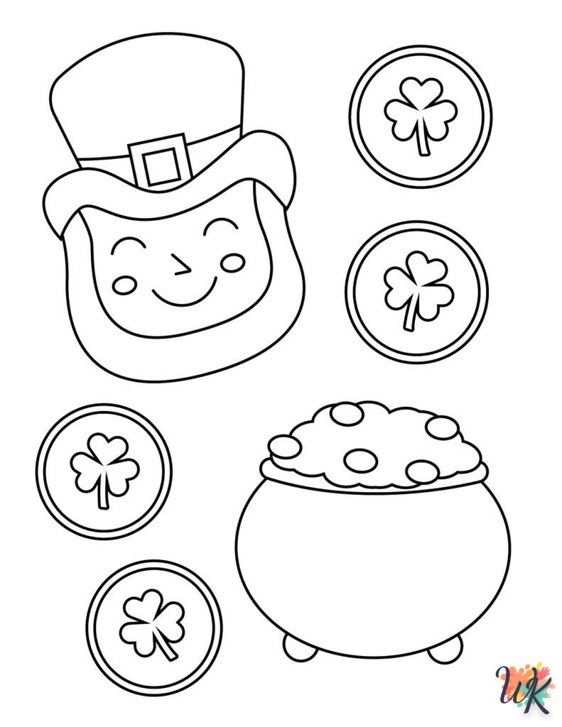 télécharger coloriage Leprechaun  gratuit