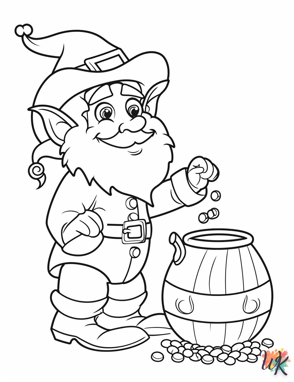 coloriage Leprechaun  en ligne 8 ans