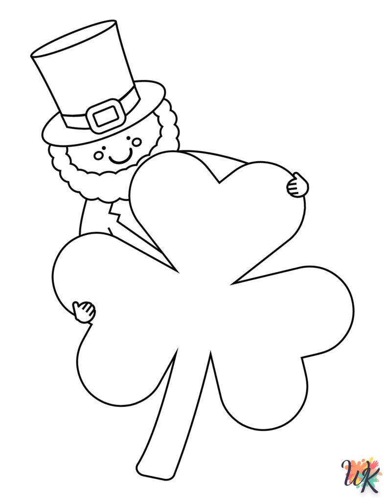 coloriage Leprechaun  a imprimer gratuit 1