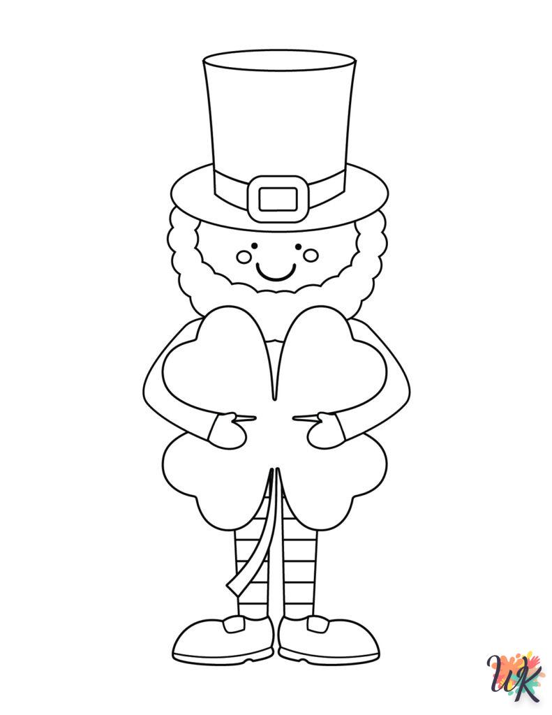 coloriage Leprechaun  pour enfants 1