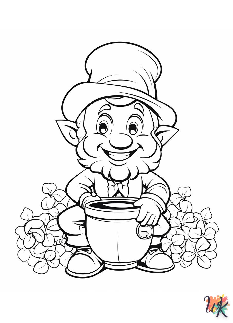 coloriage Leprechaun  en ligne adulte gratuit