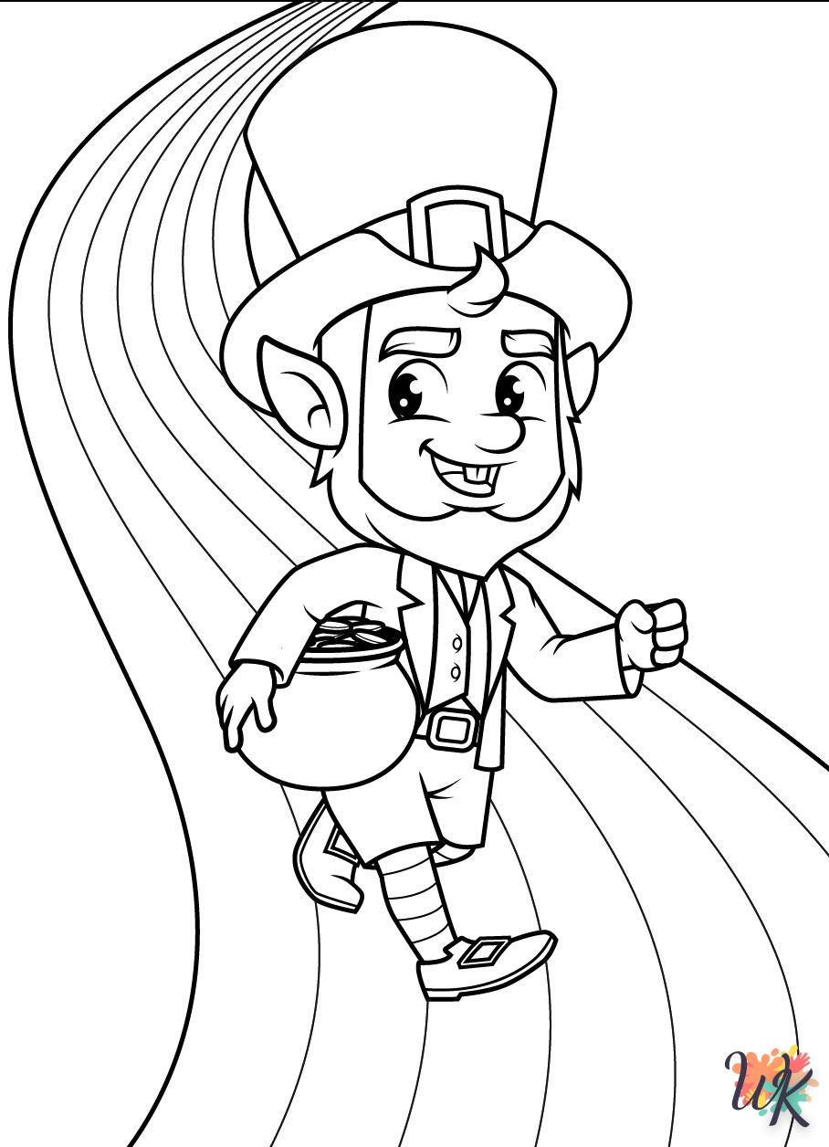 imprimer coloriage Leprechaun  pour enfant