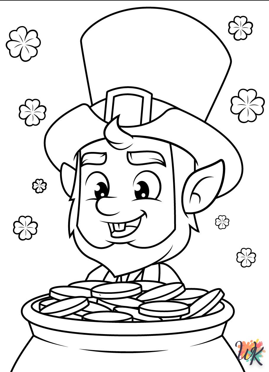 coloriage Leprechaun  en ligne gratuit