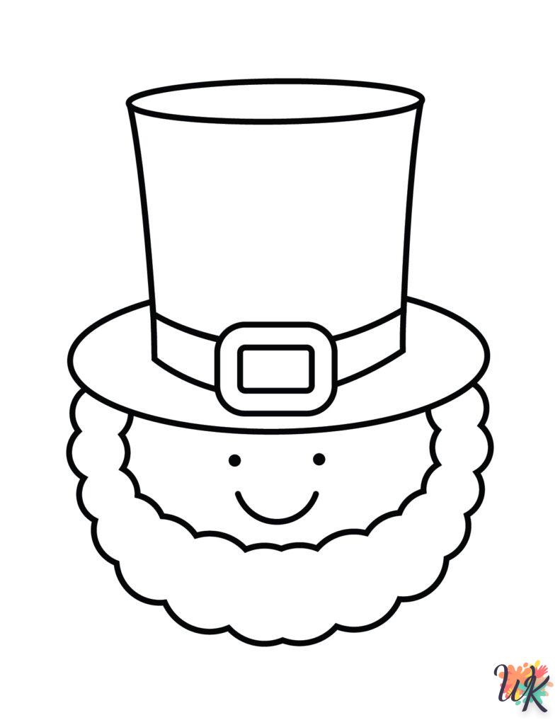 coloriage Leprechaun  a colorier en ligne gratuitement