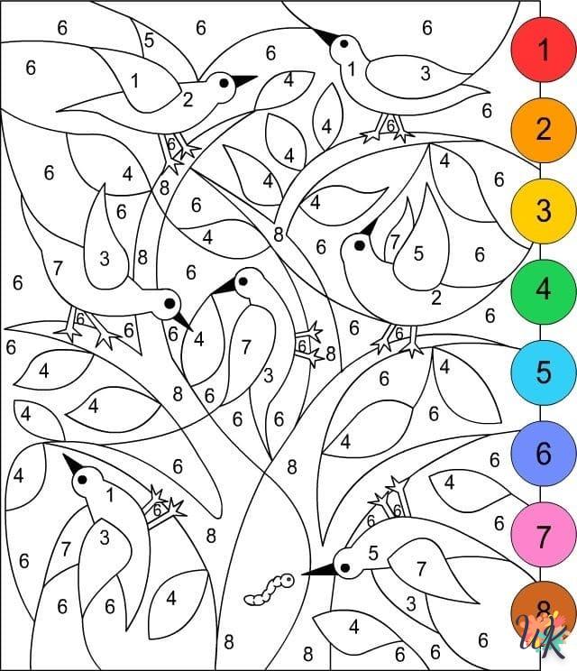 Magical child coloring page to print