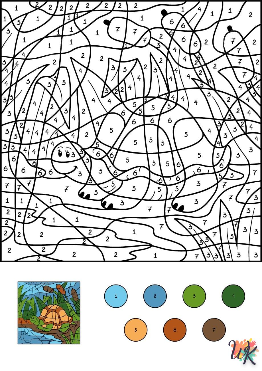 Magic coloring page to do online 1