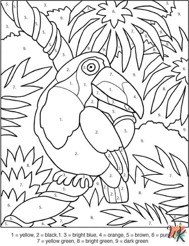Magic coloring page to do online 2