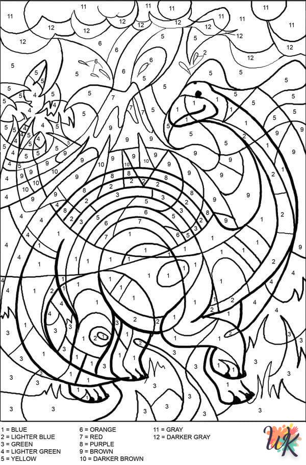 Magic coloring page to print for 9 year olds