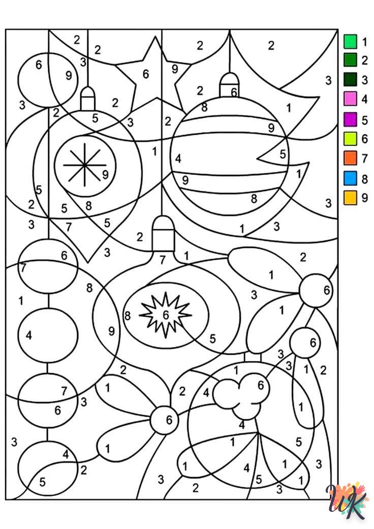 Magical coloring page for children aged 7 to print