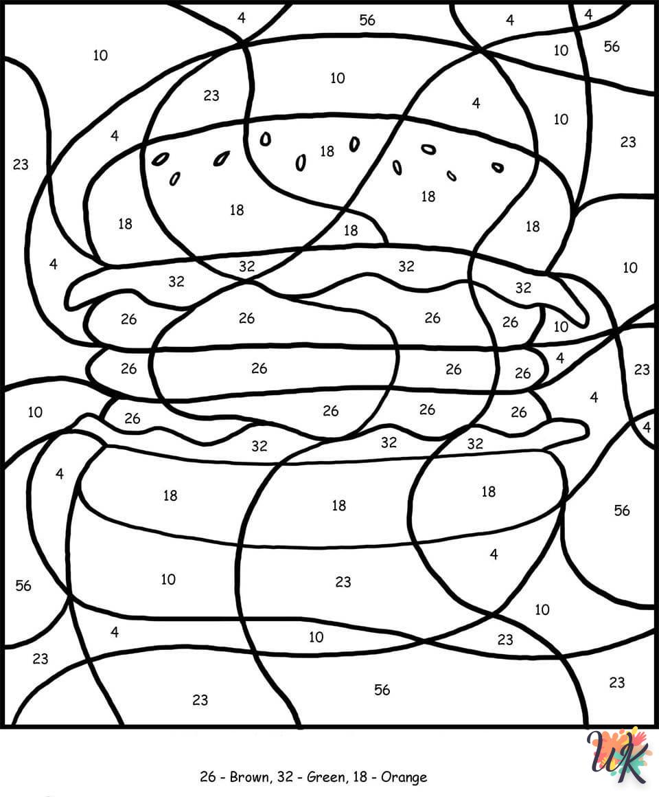 Magic coloring page to print for free