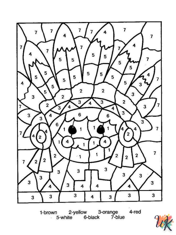 Magic coloring page to print for 12 year old children 1