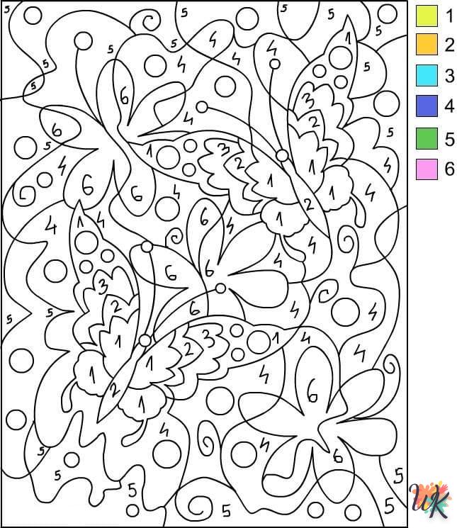 Magic coloring page to print for 3 year old children 1