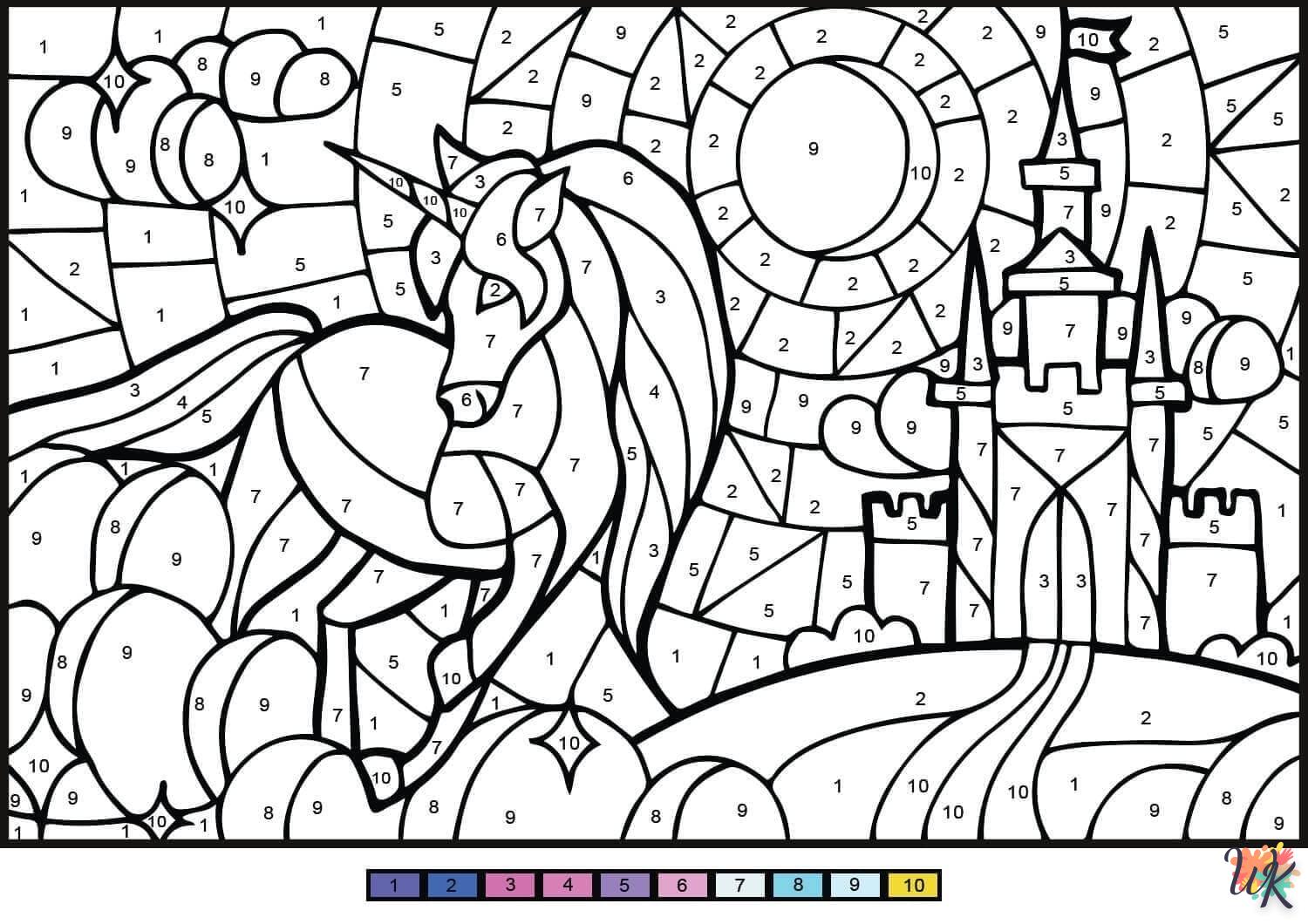 Magic coloring for 3 year olds