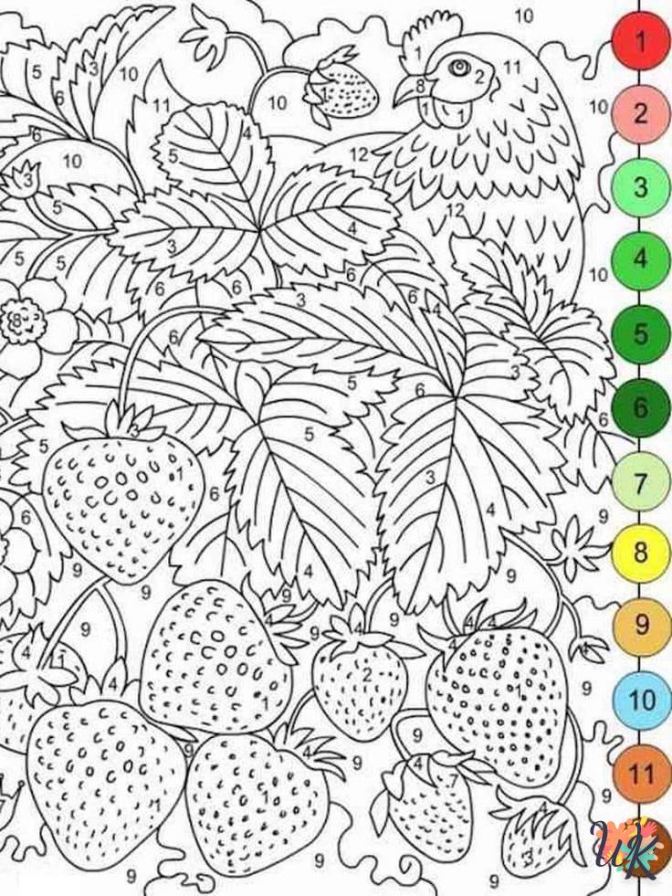 Magic coloring and decoupage to print free 1