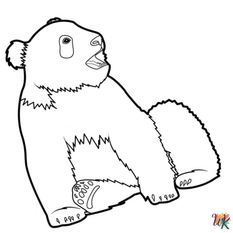 coloriage Panda  en ligne adulte gratuit 1