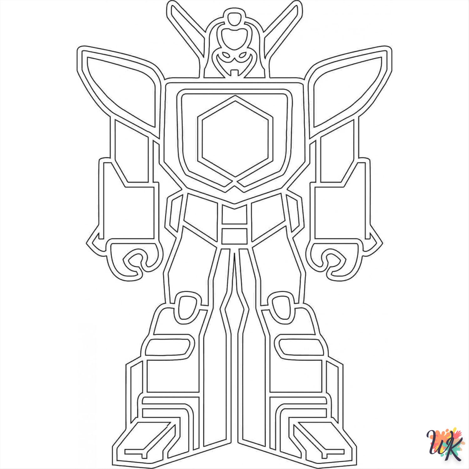 Robot coloring activity online 2