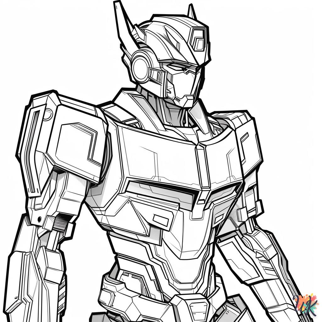 Robot coloring online free for adults