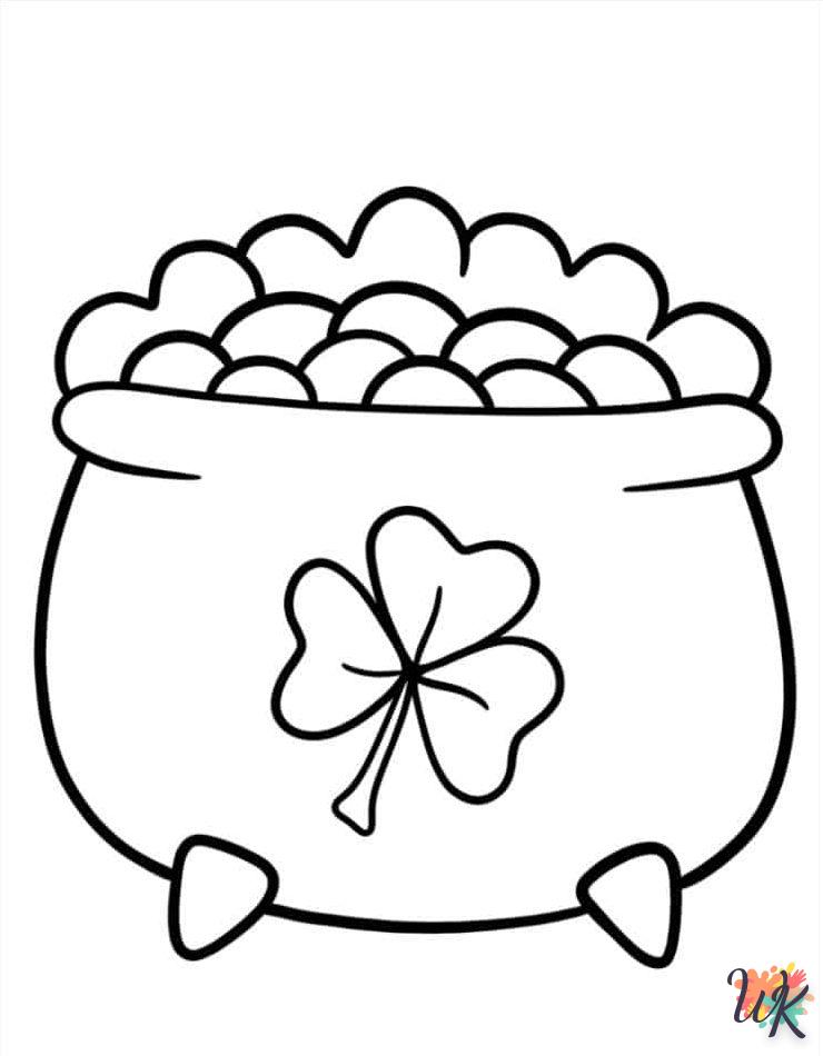 imprimer coloriage Saint Patrick  gratuit