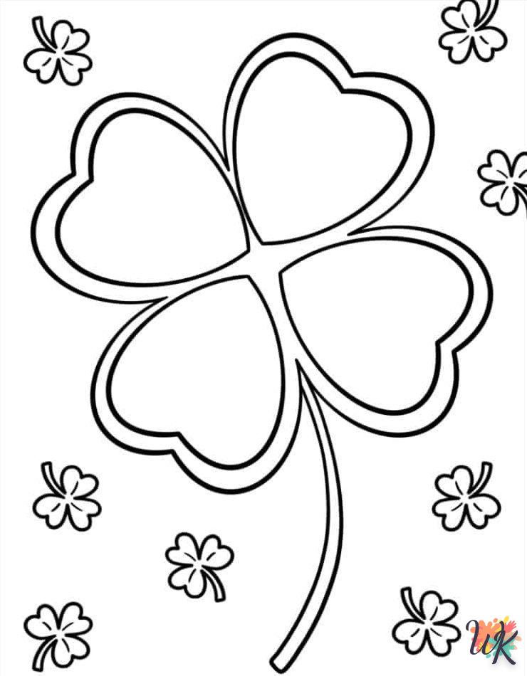 coloriage Saint Patrick  et dessin a imprimer