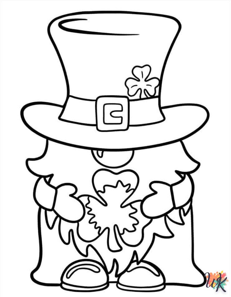 coloriage Saint Patrick  magique à faire en ligne