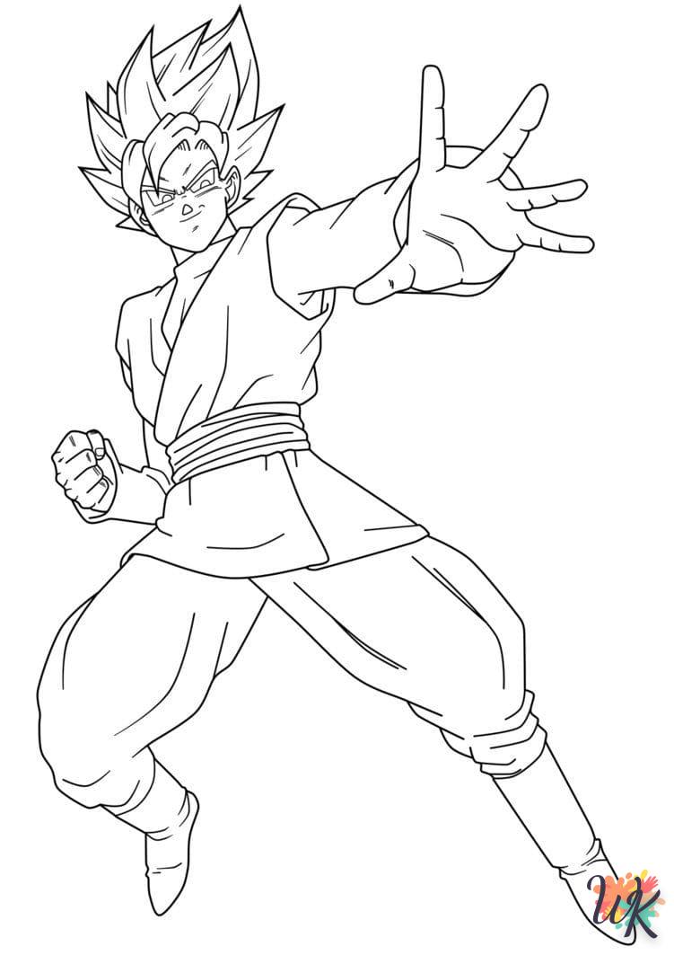 imprimer coloriage Sangoku 1