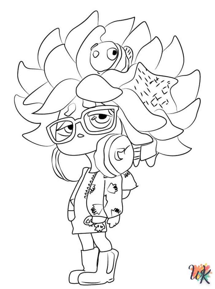 coloriage Splatoon  pour enfant gratuit