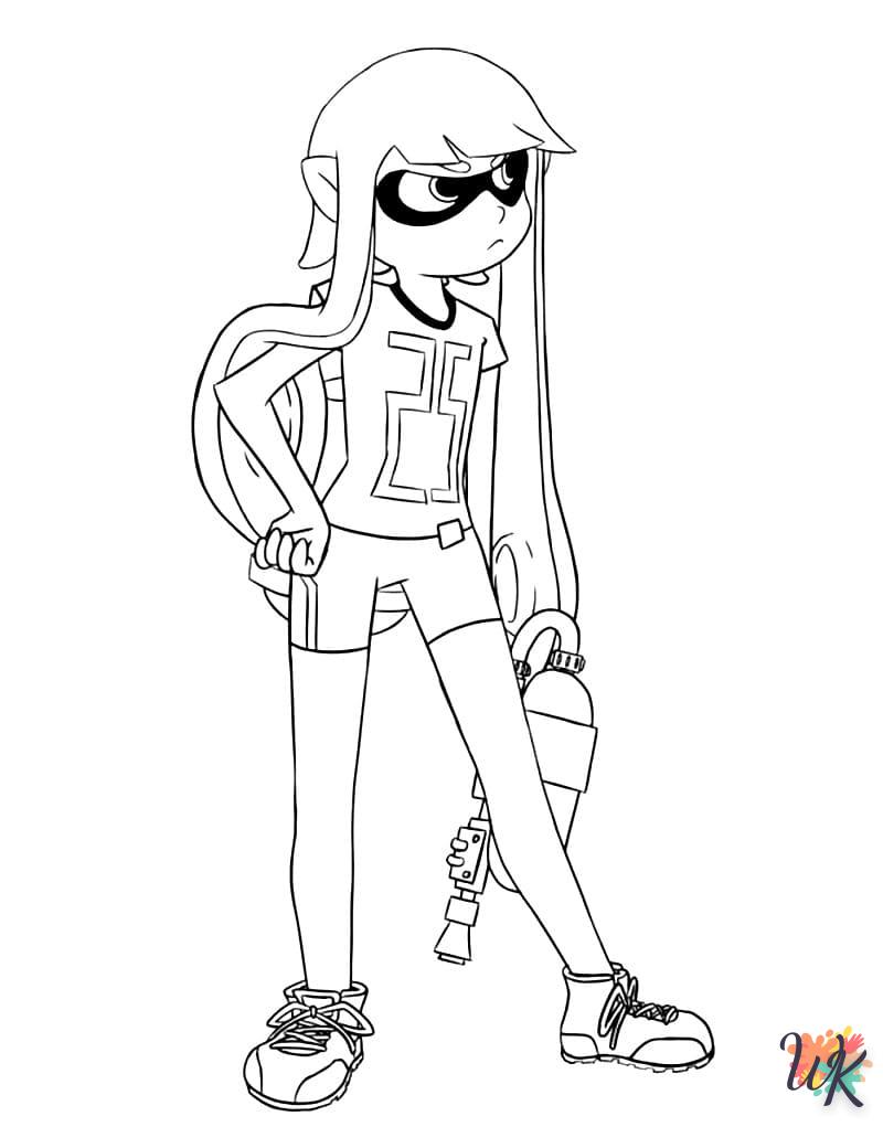 Coloriage Splatoon