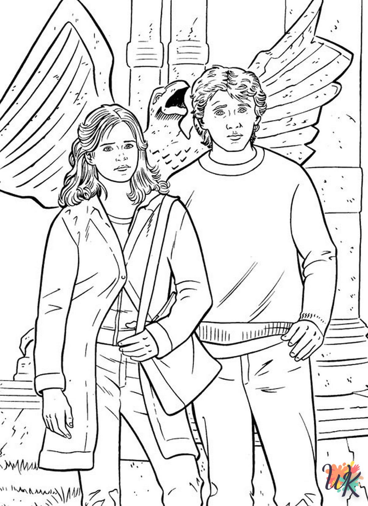 coloriage Harry Potter  à imprimer pdf gratuit